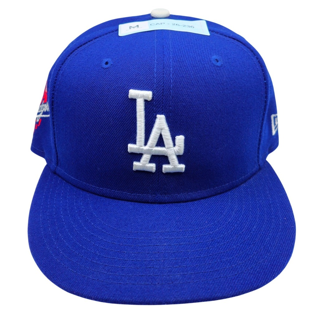 New Era 9FIFTY Los Angeles Dodgers Snapback Hat Royal Blue LA Side Patch Cap